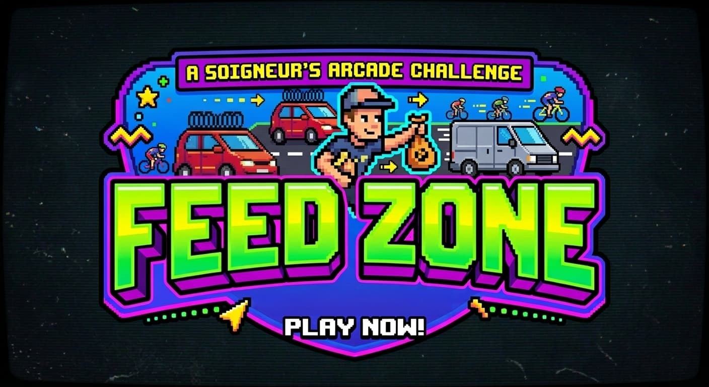 Feed Zone — a free cycling mini-game